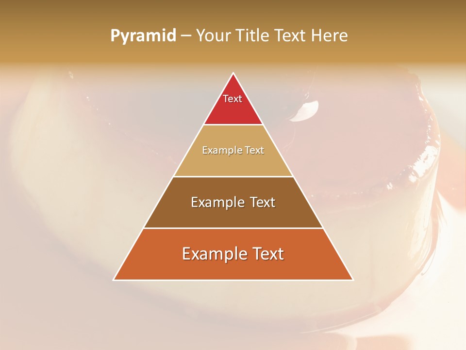 Delicious Caramel Cream PowerPoint Template