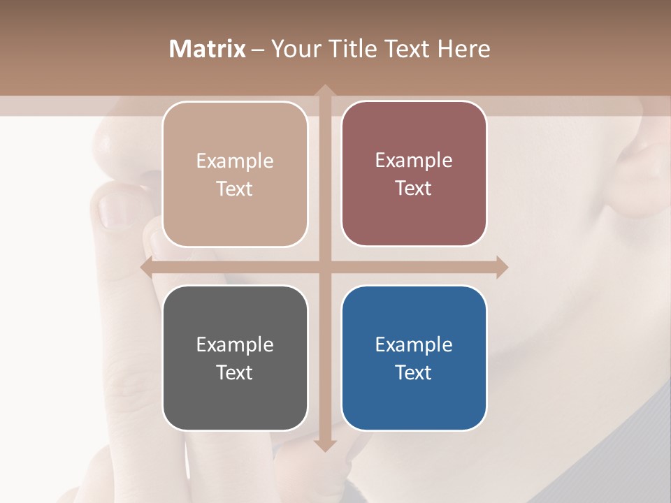 Retro Finger Cool PowerPoint Template