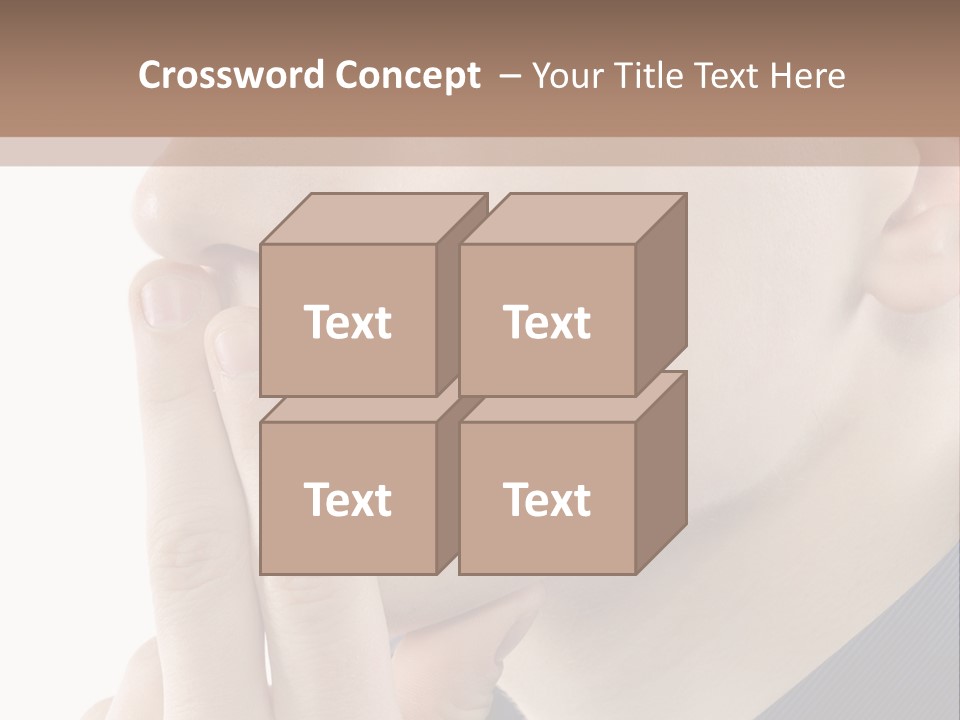 Retro Finger Cool PowerPoint Template