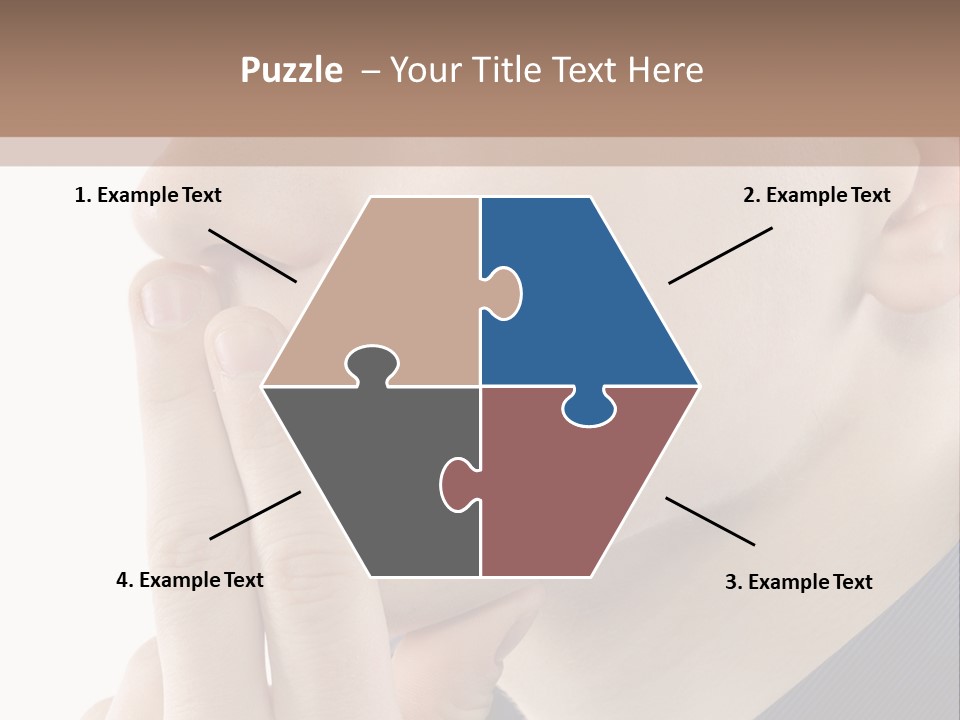 Retro Finger Cool PowerPoint Template