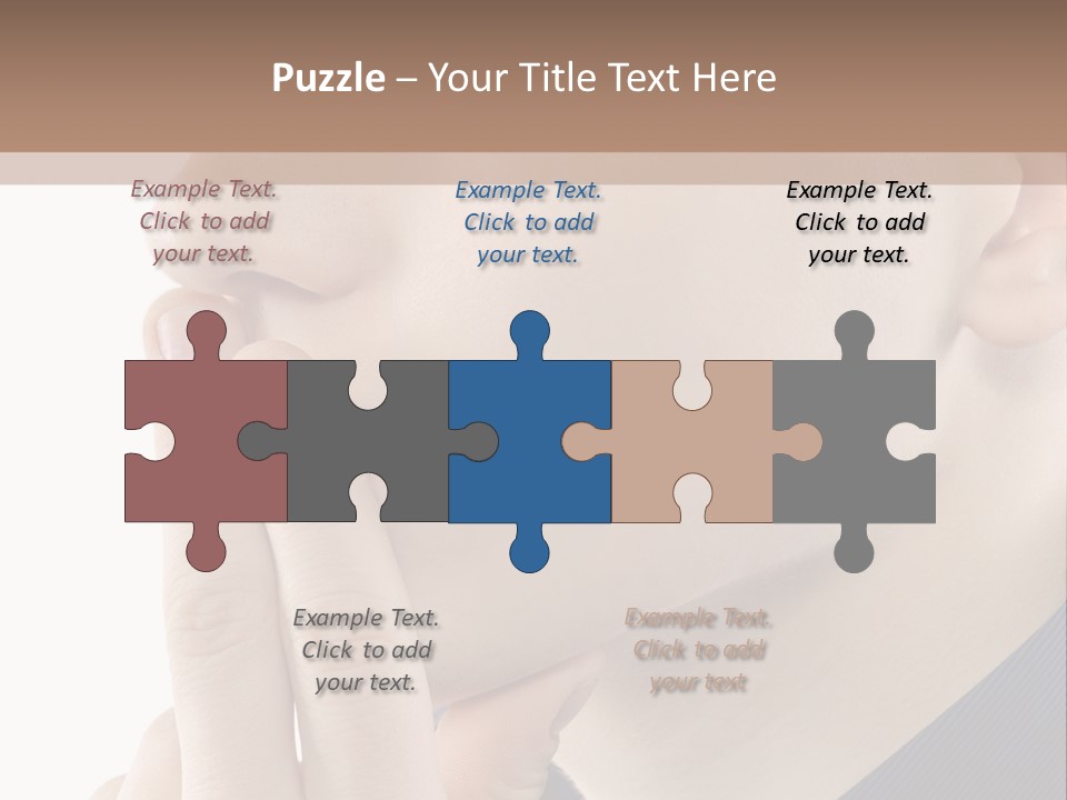 Retro Finger Cool PowerPoint Template