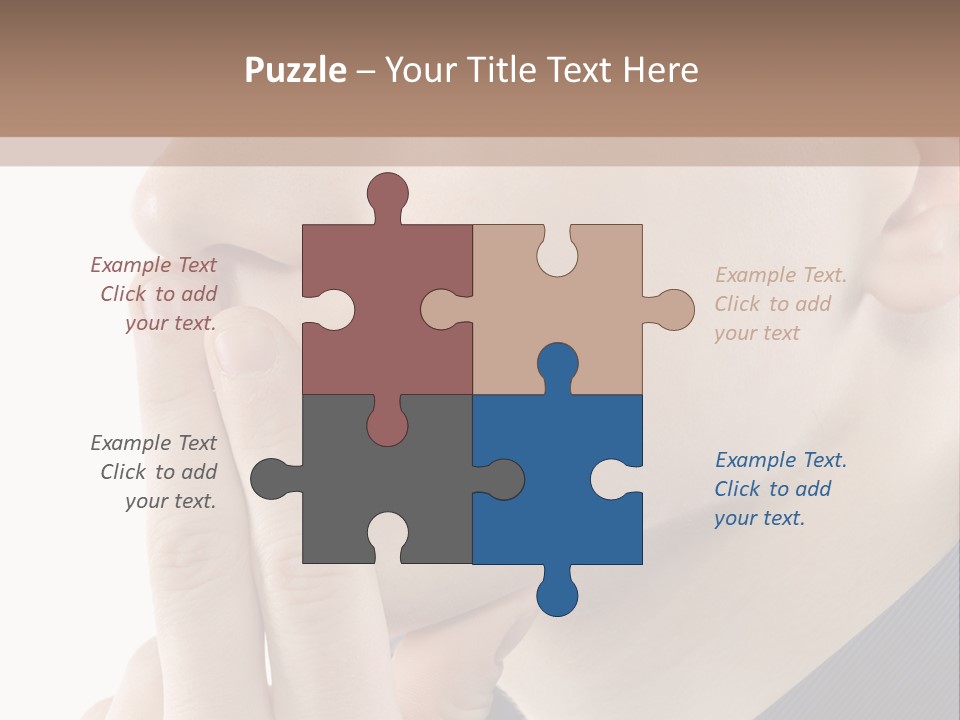 Retro Finger Cool PowerPoint Template