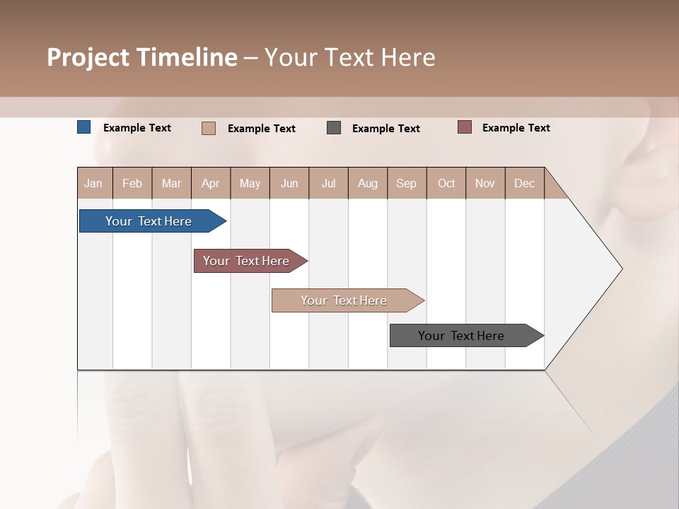Retro Finger Cool PowerPoint Template