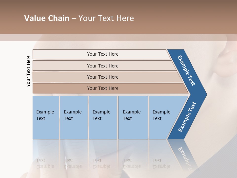 Retro Finger Cool PowerPoint Template
