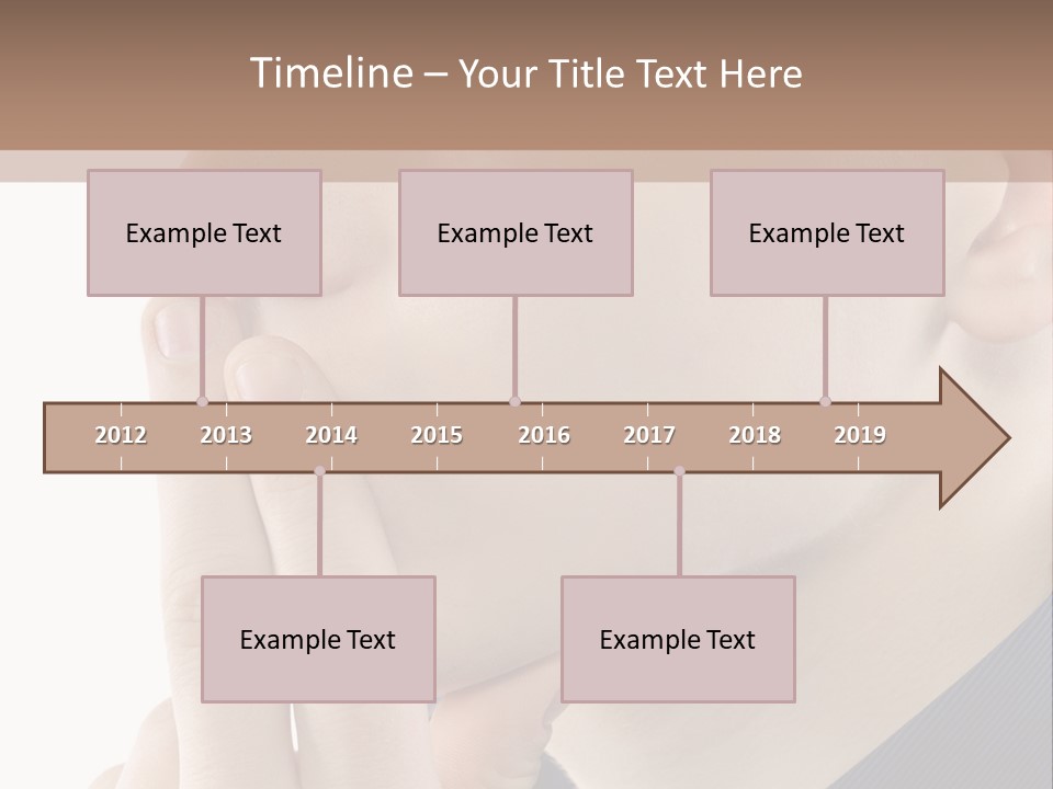Retro Finger Cool PowerPoint Template