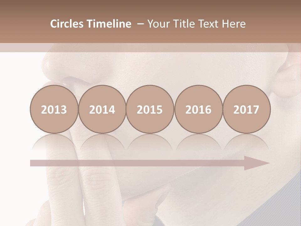 Retro Finger Cool PowerPoint Template