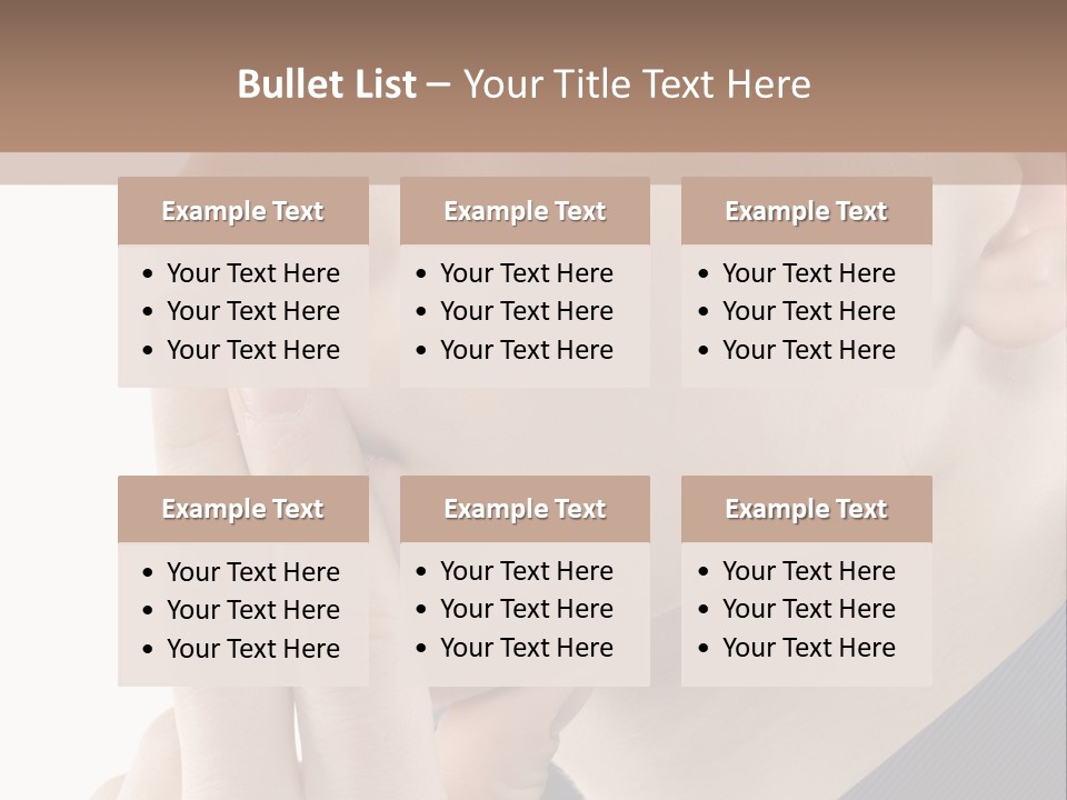 Retro Finger Cool PowerPoint Template