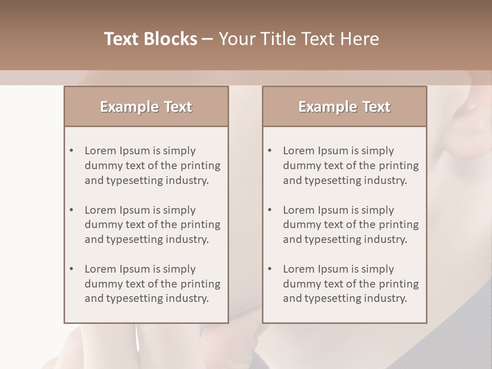 Retro Finger Cool PowerPoint Template