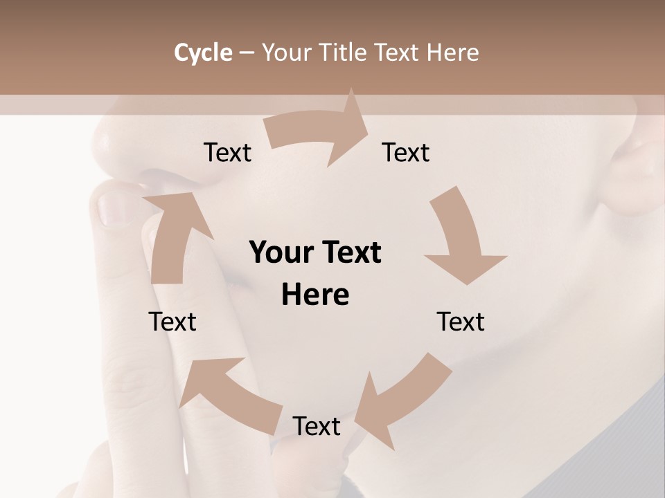 Retro Finger Cool PowerPoint Template