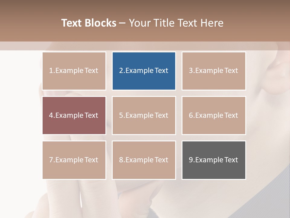 Retro Finger Cool PowerPoint Template