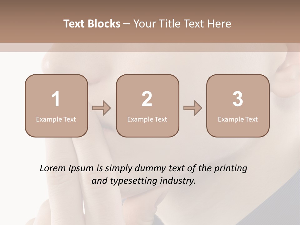 Retro Finger Cool PowerPoint Template