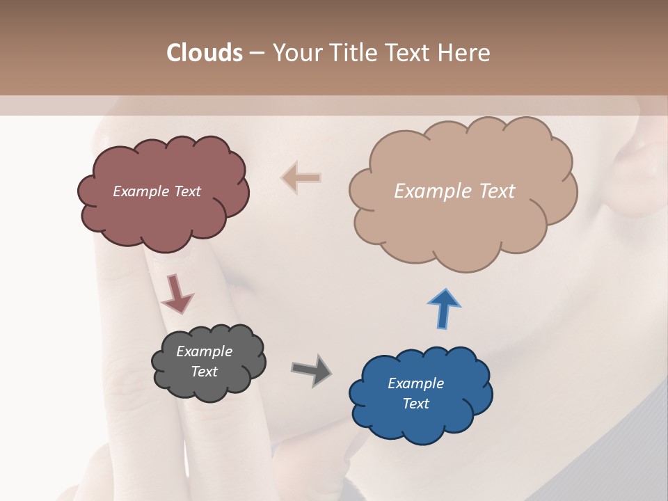Retro Finger Cool PowerPoint Template