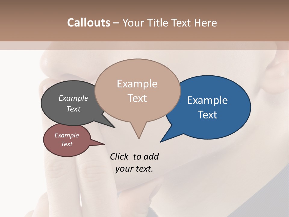Retro Finger Cool PowerPoint Template