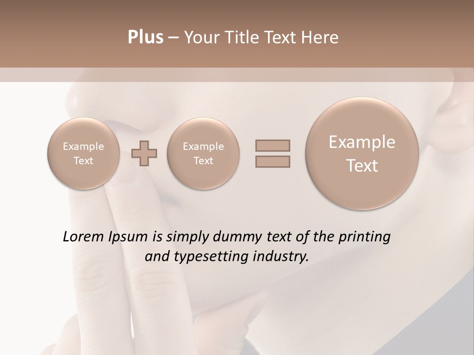 Retro Finger Cool PowerPoint Template