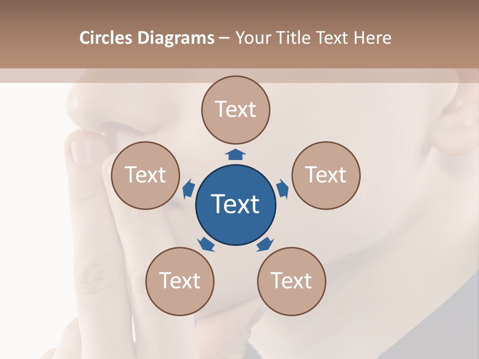 Retro Finger Cool PowerPoint Template