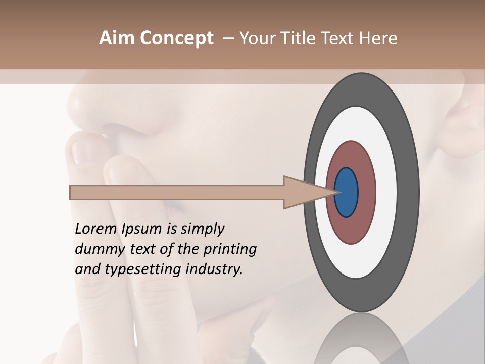 Retro Finger Cool PowerPoint Template