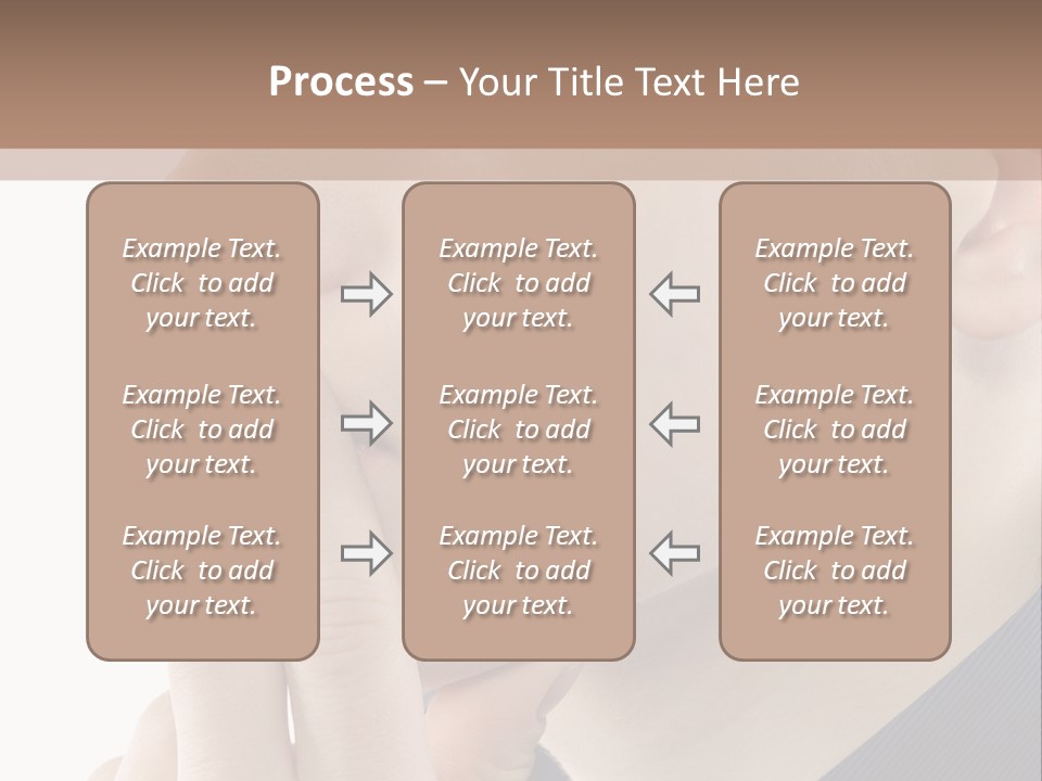 Retro Finger Cool PowerPoint Template