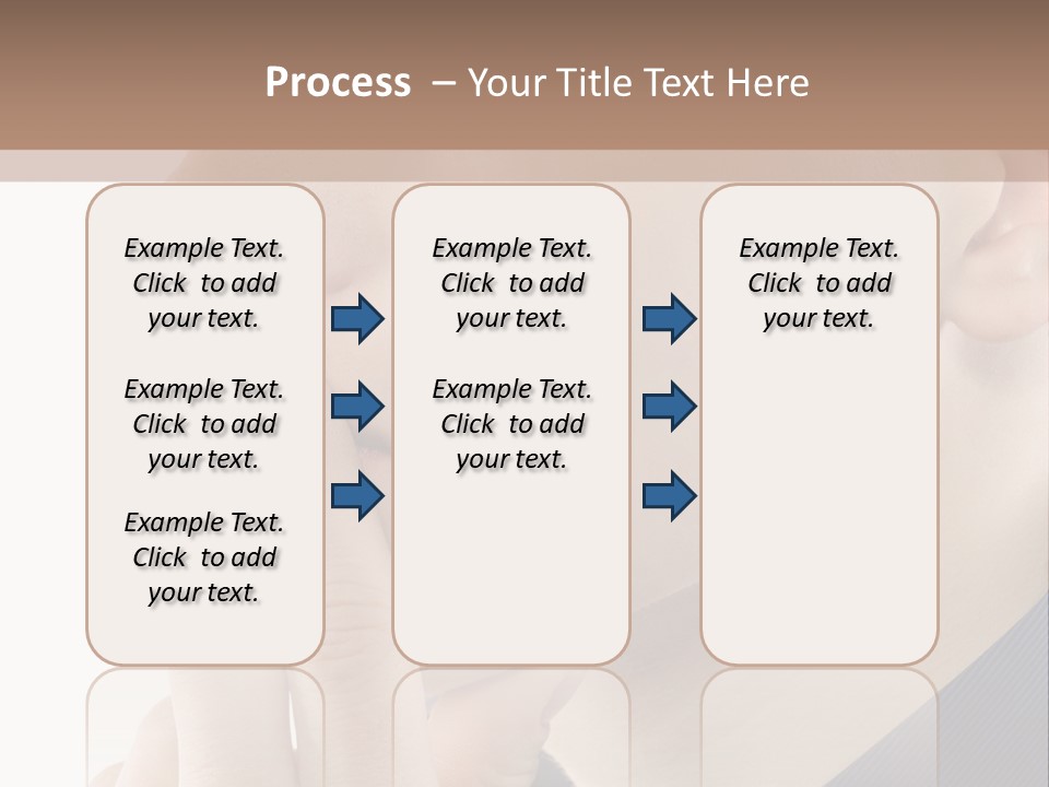 Retro Finger Cool PowerPoint Template