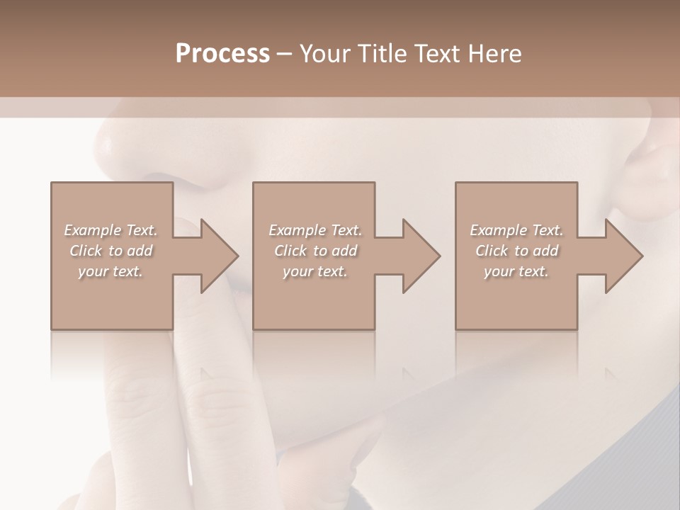Retro Finger Cool PowerPoint Template