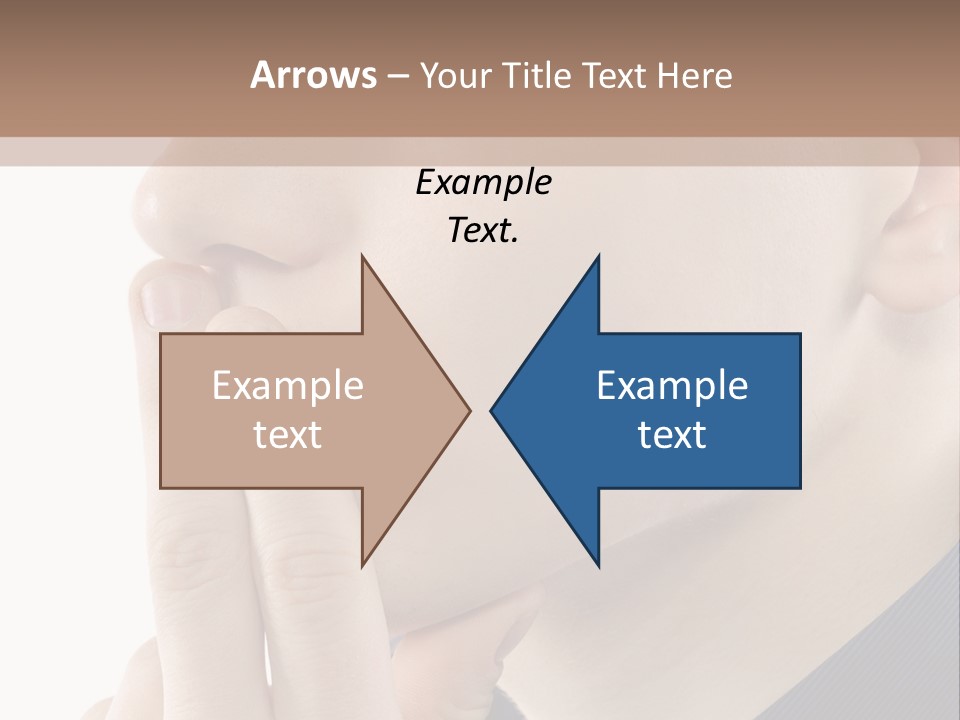 Retro Finger Cool PowerPoint Template