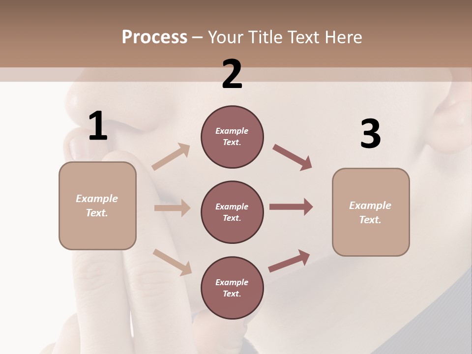 Retro Finger Cool PowerPoint Template