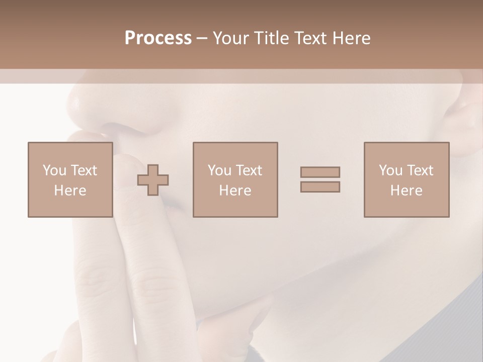 Retro Finger Cool PowerPoint Template