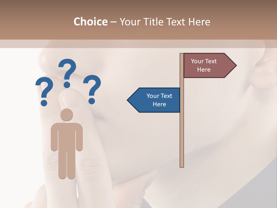Retro Finger Cool PowerPoint Template