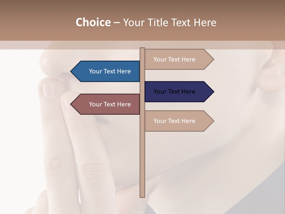 Retro Finger Cool PowerPoint Template