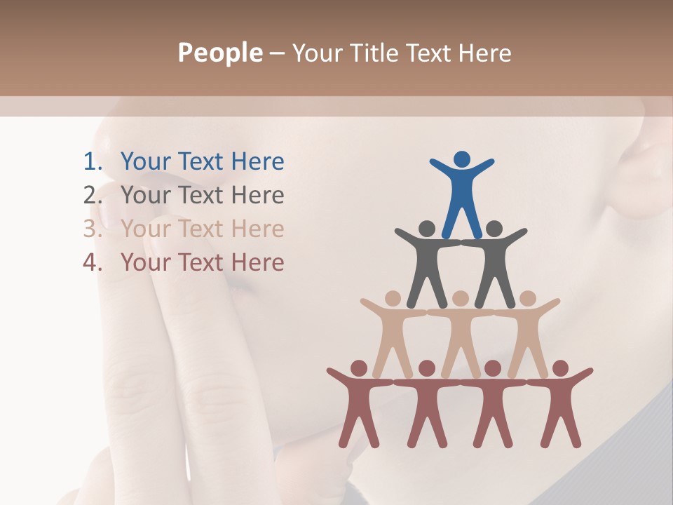 Retro Finger Cool PowerPoint Template