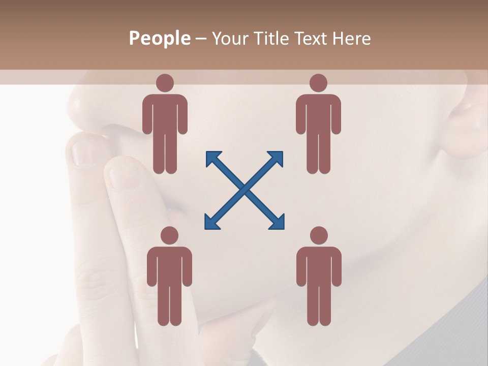 Retro Finger Cool PowerPoint Template