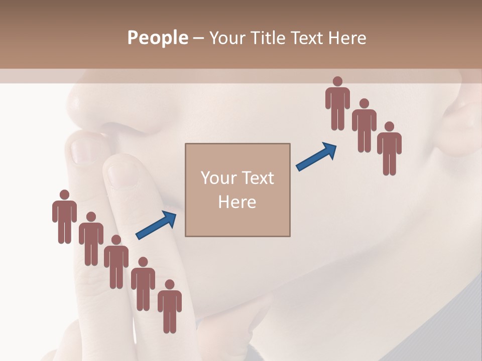 Retro Finger Cool PowerPoint Template
