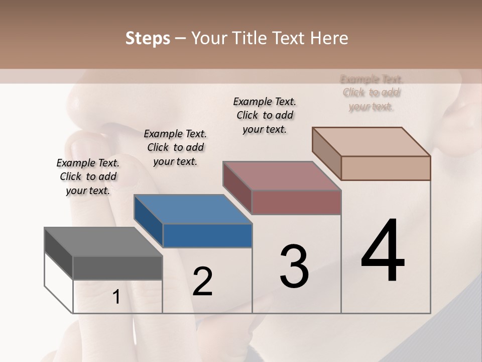 Retro Finger Cool PowerPoint Template