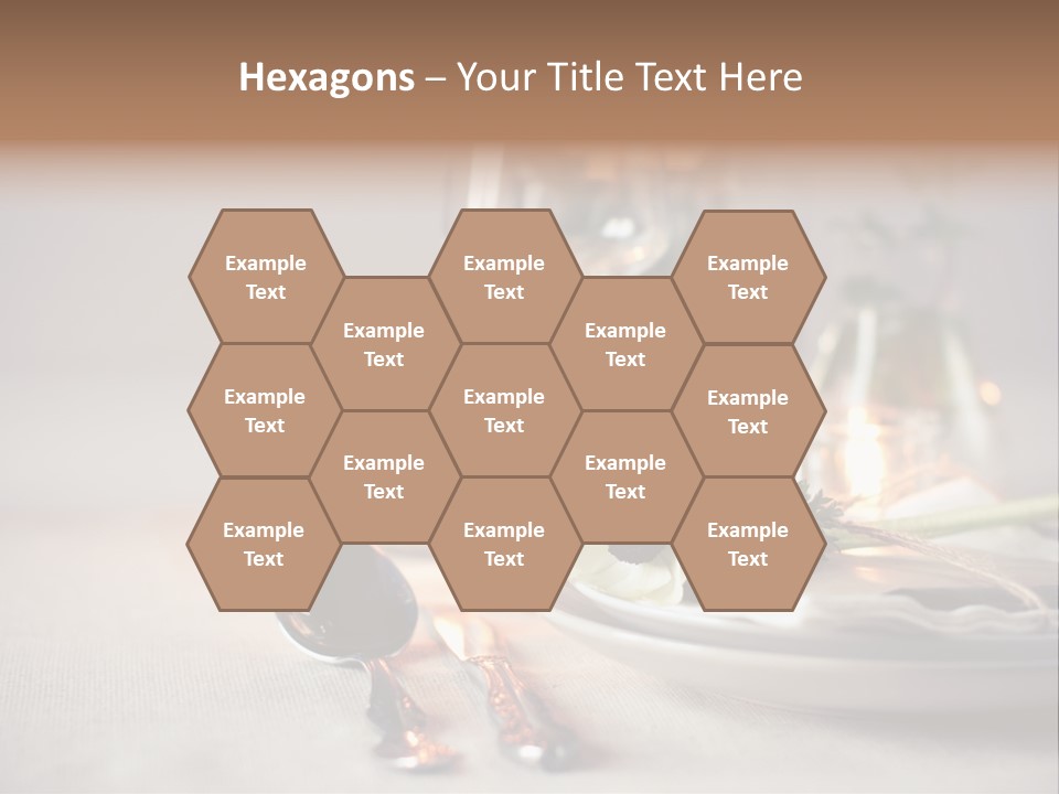 White Cloth Toned PowerPoint Template