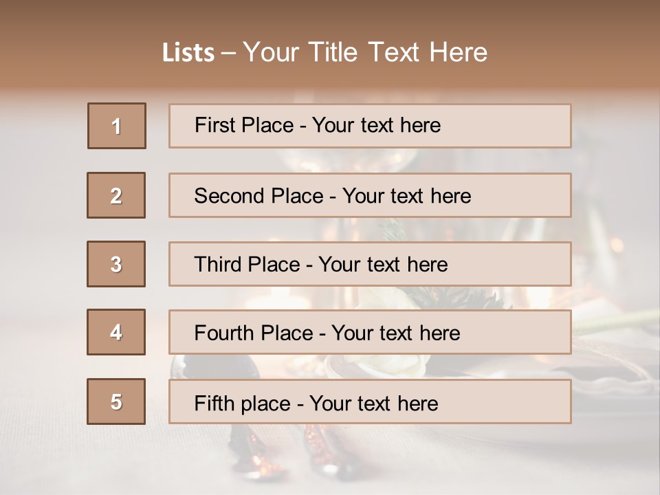 White Cloth Toned PowerPoint Template