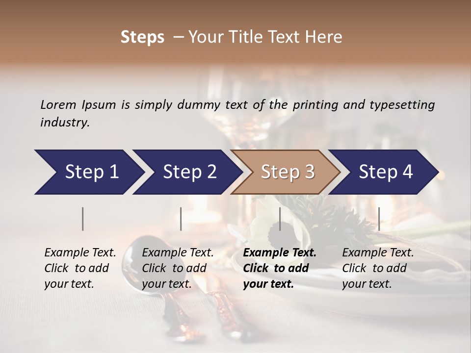 White Cloth Toned PowerPoint Template