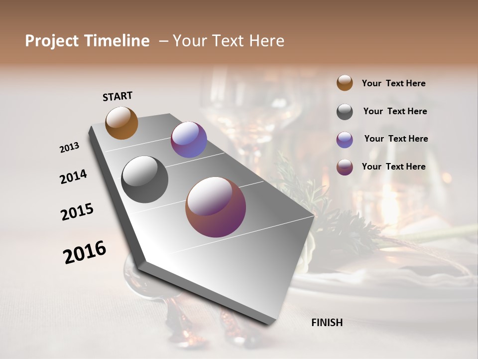 White Cloth Toned PowerPoint Template