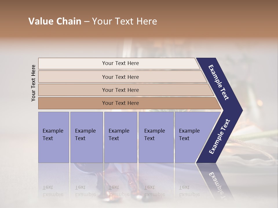 White Cloth Toned PowerPoint Template