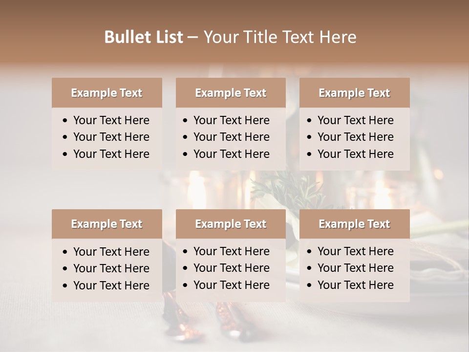 White Cloth Toned PowerPoint Template