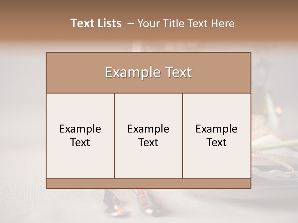 White Cloth Toned PowerPoint Template