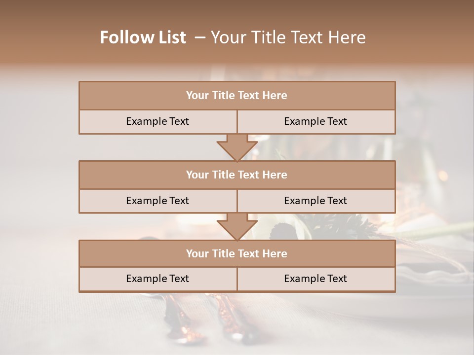 White Cloth Toned PowerPoint Template