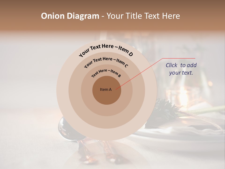 White Cloth Toned PowerPoint Template