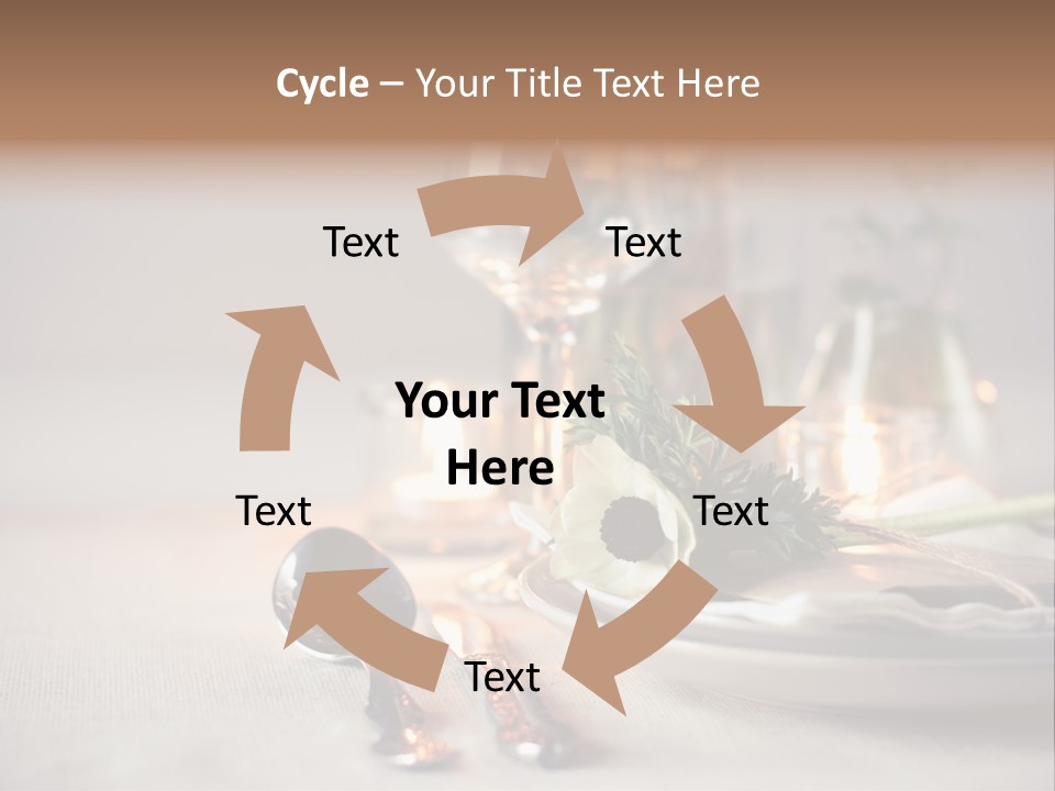 White Cloth Toned PowerPoint Template