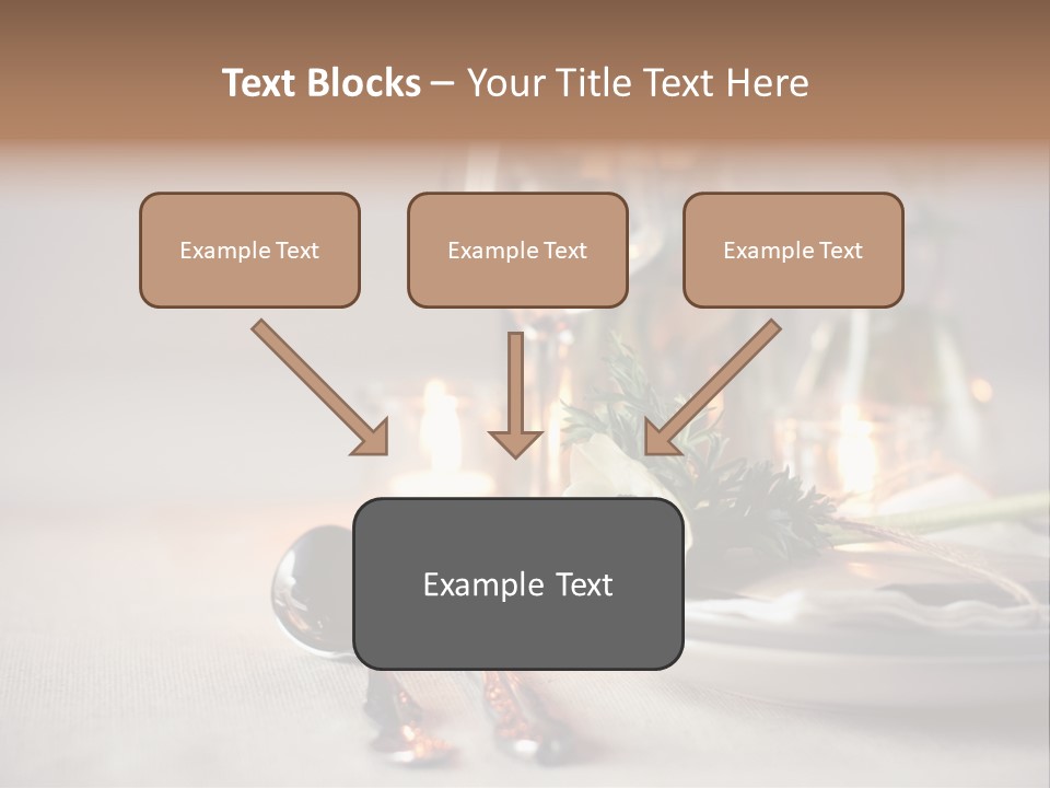 White Cloth Toned PowerPoint Template