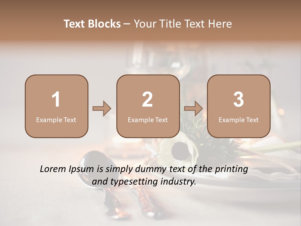 White Cloth Toned PowerPoint Template