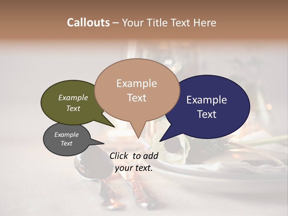 White Cloth Toned PowerPoint Template