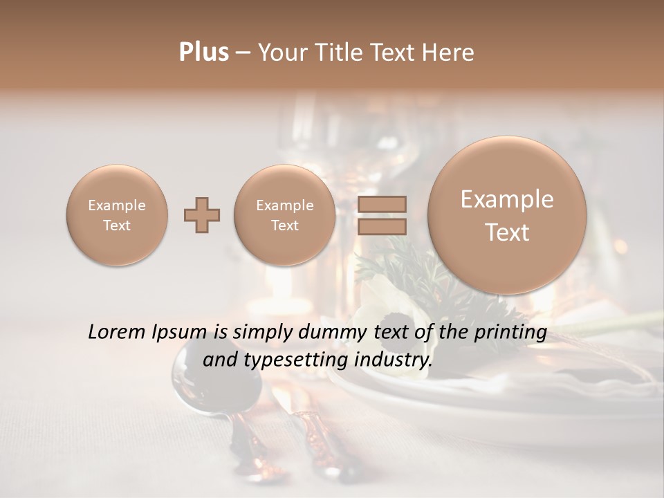 White Cloth Toned PowerPoint Template