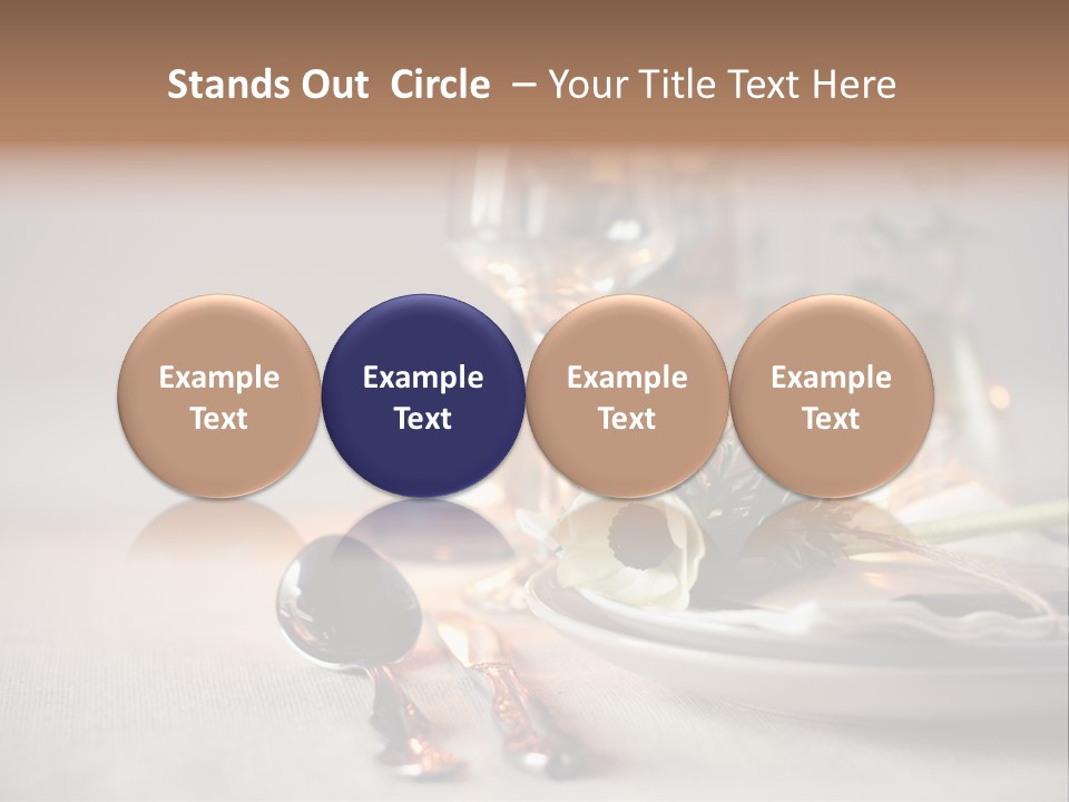 White Cloth Toned PowerPoint Template