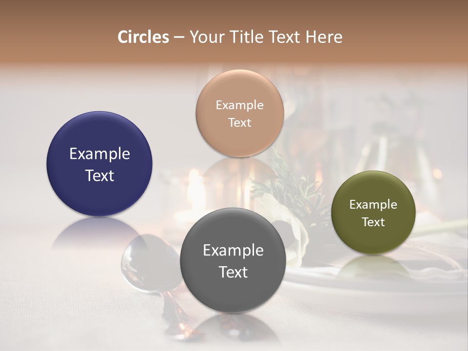 White Cloth Toned PowerPoint Template