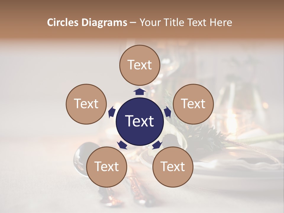 White Cloth Toned PowerPoint Template