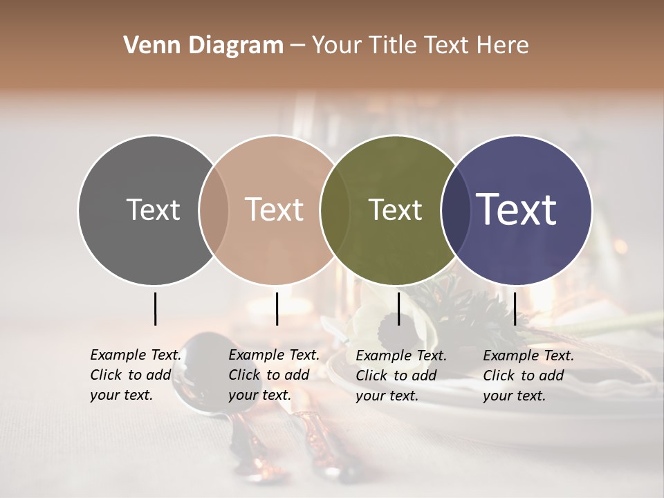 White Cloth Toned PowerPoint Template